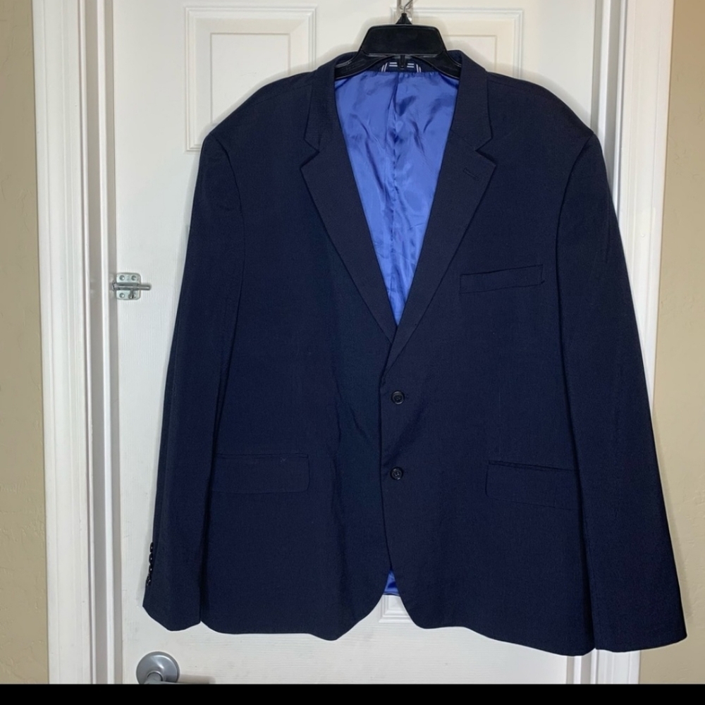 Nautica Men’s Navy Suit Jacket Size 50R
